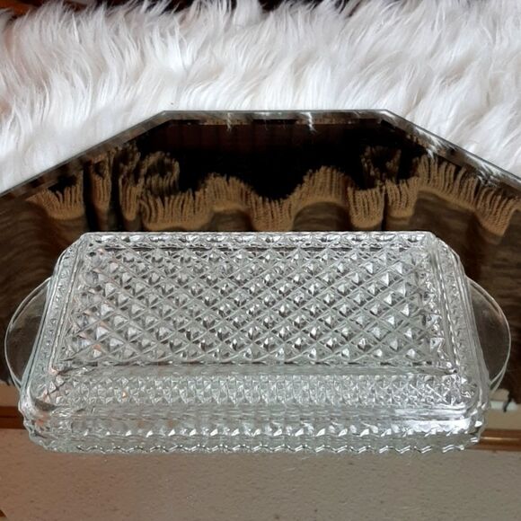   Vintage Lead Crystal Sugar Creamer & Tray  4 Piece Set - Picture 4 of 11